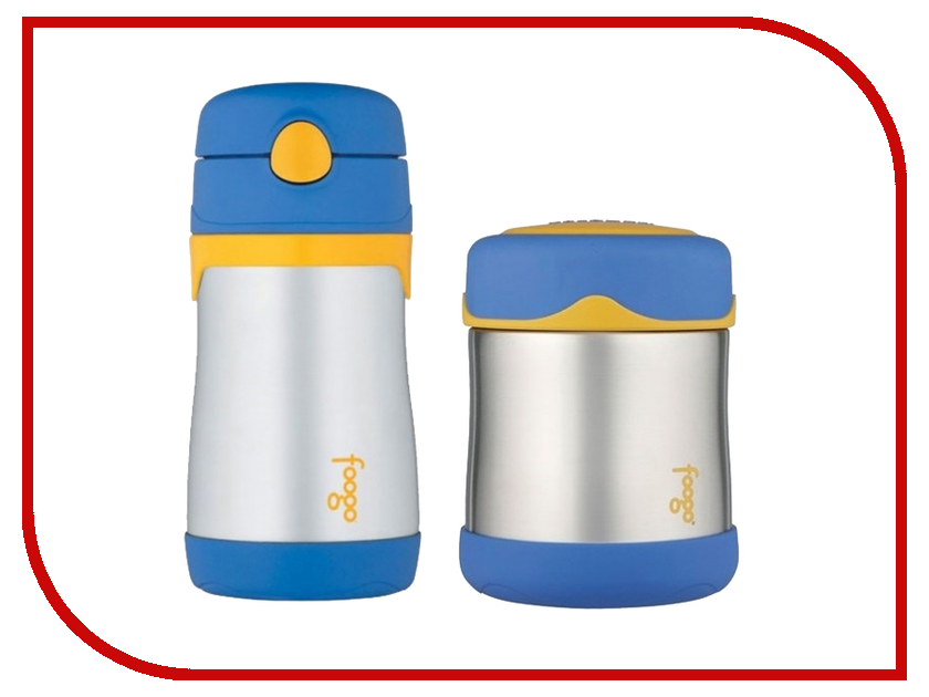 все цены на Термос Thermos Kids Set B3000 + BS535 BL онлайн