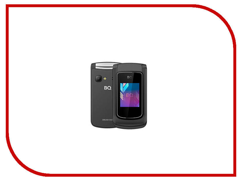 Сотовый телефон BQ 2433 Dream Duo Dark-Gray
Сотовый телефон BQ 2433 Dream Duo Dark-Gray