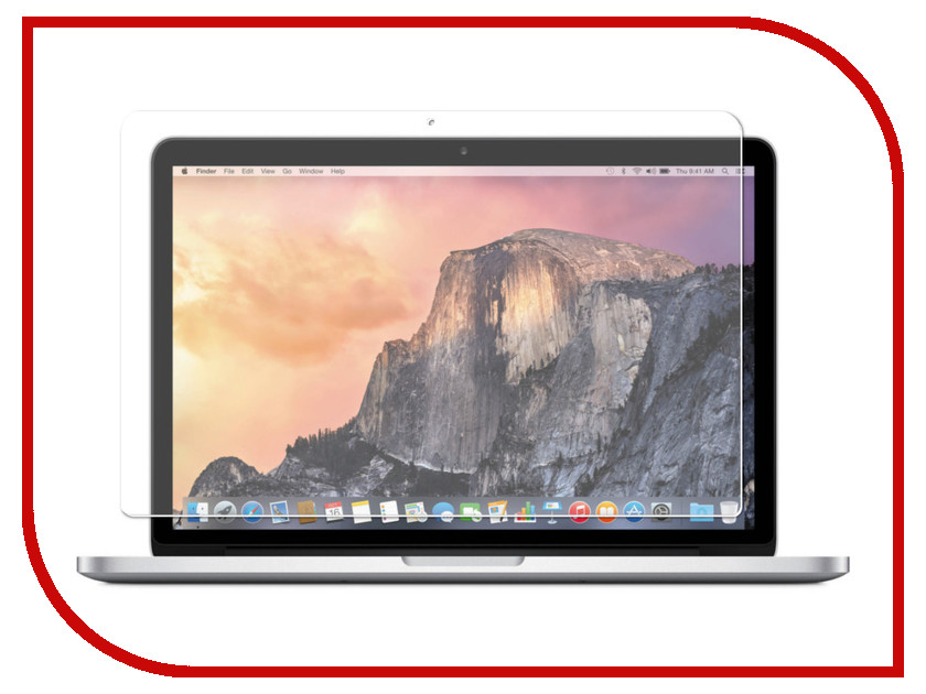 все для MacBook Аксессуар Защитное стекло Gurdini Pro 9H 0.26mm для APPLE MacBook Pro Retina 15