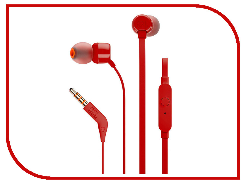 все цены на JBL T110 Red JBLT110RED онлайн