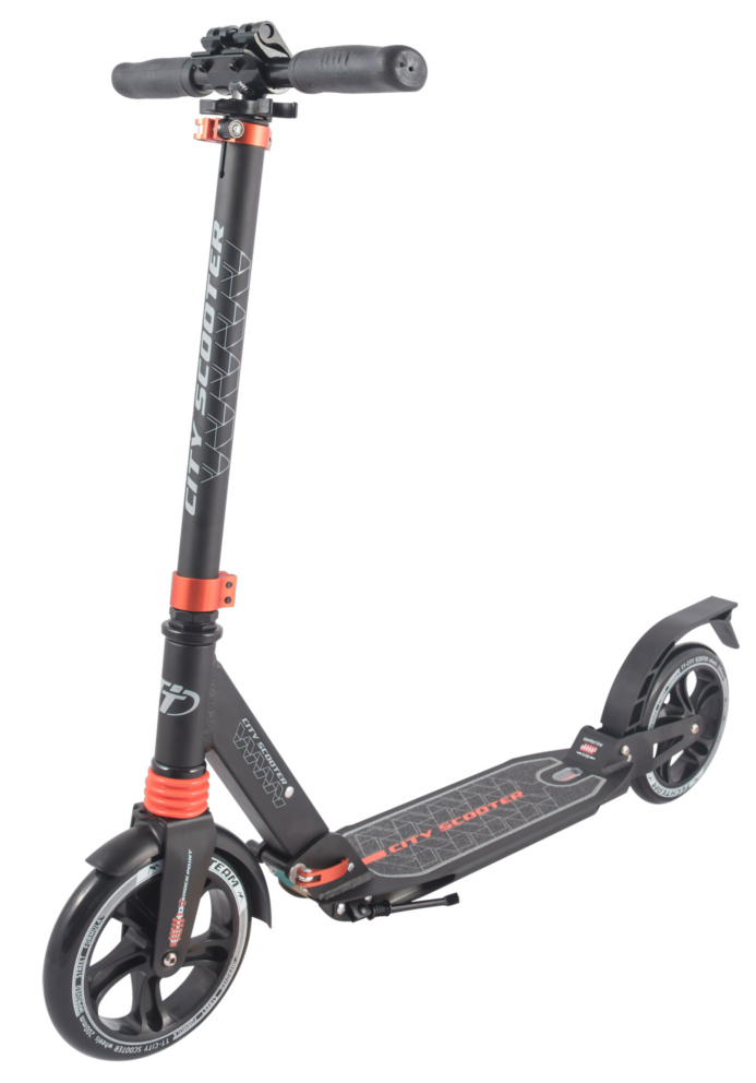 Самокат Tech Team City Scooter Black-Orange