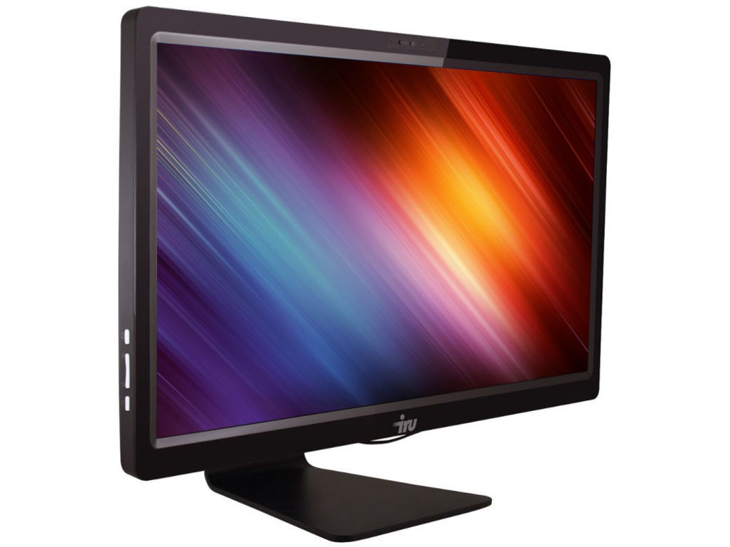 Моноблок iRU Office H2113 Black (Intel Core i3 7100 3.9 GHz/4096Mb/1000Gb/Intel HD Graphics 630/GbitEth/Wi-Fi/Bluetooth/Cam/21.5/1920x1080/DOS)
