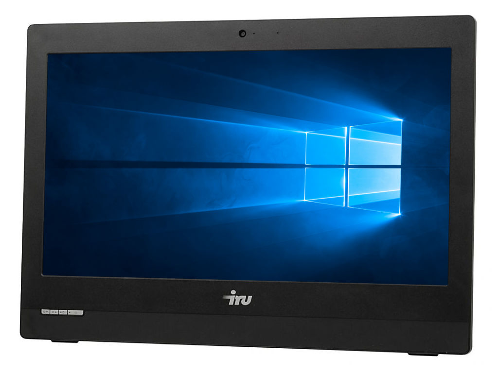 Моноблок iRU Office S1910 Black (Intel Celeron N3160 1.6 GHz/4096Mb/500Gb/Intel HD Graphics 400/GbitEth/Wi-Fi/Bluetooth/Cam/19.5/1600x900/Windows 10)
