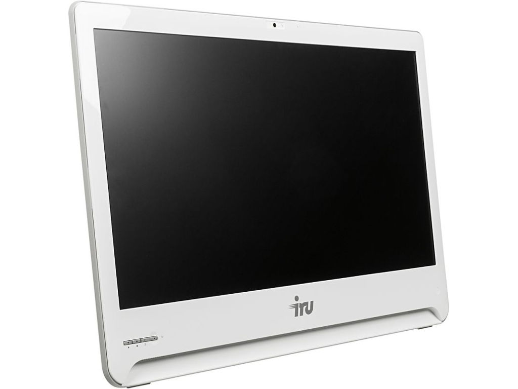 Моноблок iRU Office S2302 White (Intel Core i3-5005U 2.0 GHz/4096Mb/1000Gb/DVD-RW/Intel HD Graphics 5500/GbitEth/Wi-Fi/Cam/23.6/1920x1080/DOS)