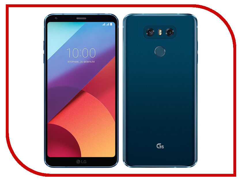 Сотовый телефон LG H870DS G6 64Gb Moroccan Blue