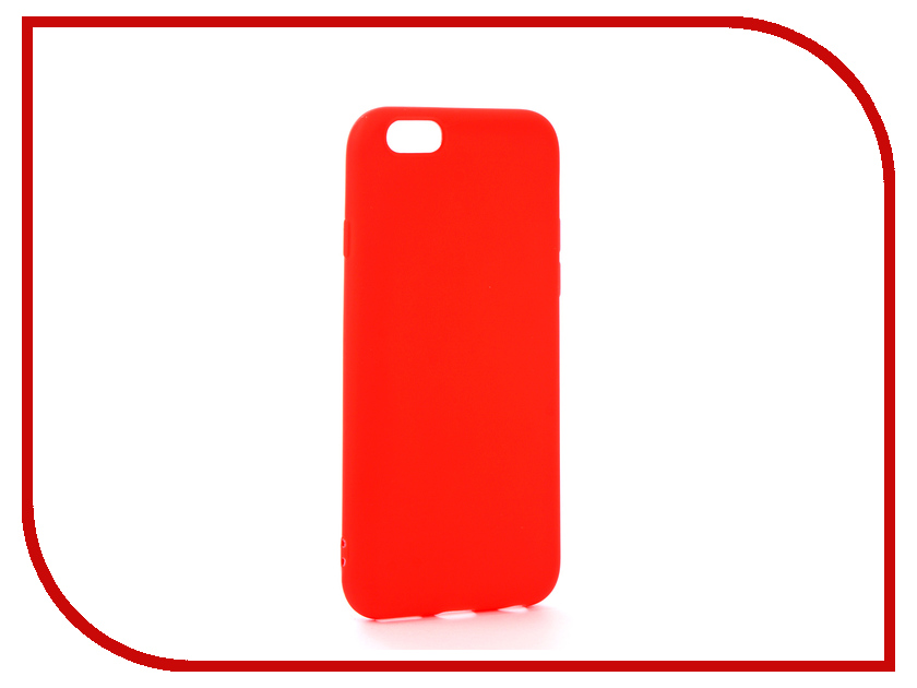 Здесь можно купить IP8A001R-6  Аксессуар Чехол EVA Silicone для APPLE iPhone 6/6s Red IP8A001R-6 