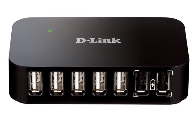 D-Link Хаб USB D-Link DUB-H7 USB 7-ports