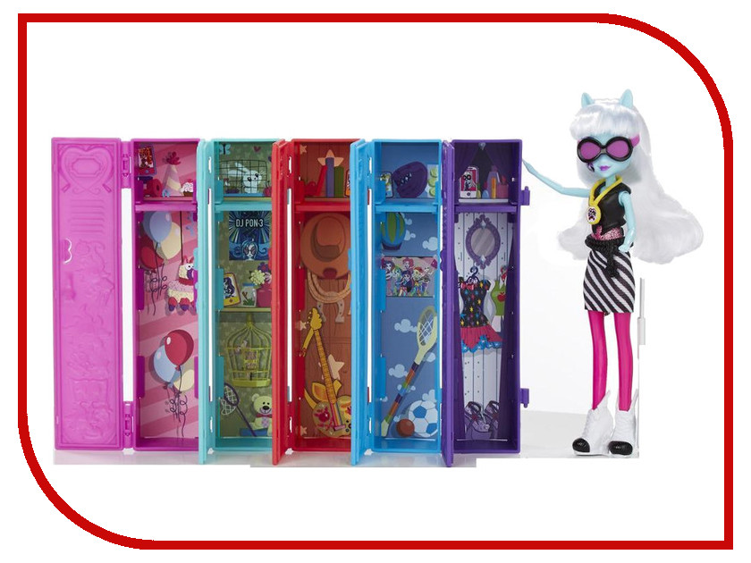 Игрушка Hasbro My Little Pony Equestria Girls Школьные шкафчики Фотофиниш B1779
