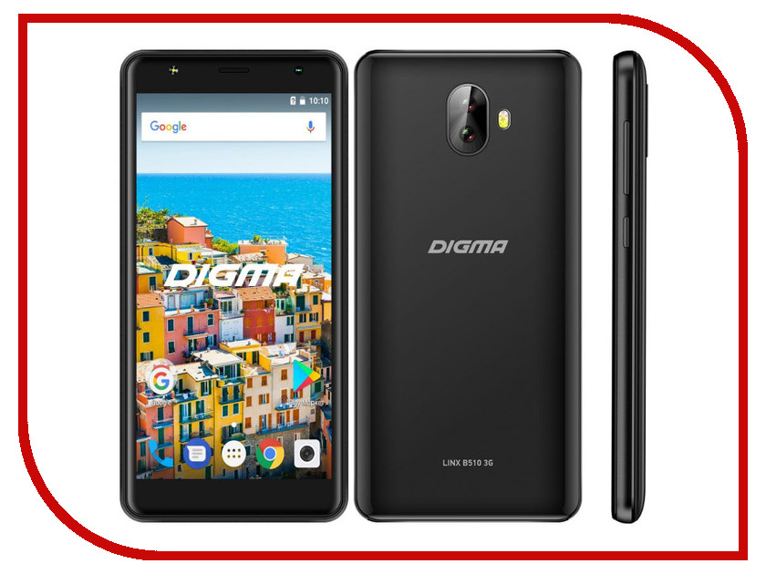 все цены на Сотовый телефон Digma LINX B510 3G онлайн