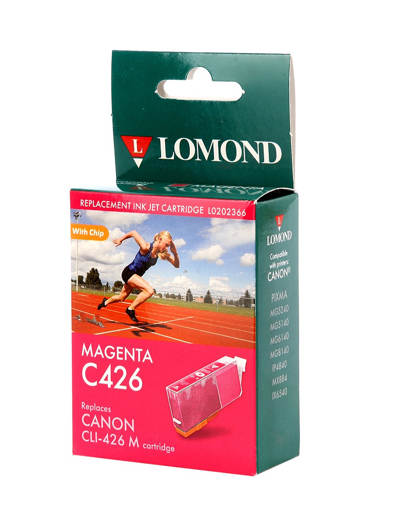 Картридж Lomond L0202366 Magenta для Canon Pixma MG5240/5140/6140/8140/IP4840/MX884/IX6543 Картридж Lomond L0202366 Magenta для Canon Pixma MG5240/5140/6140/8140/IP4840/MX884/IX6543