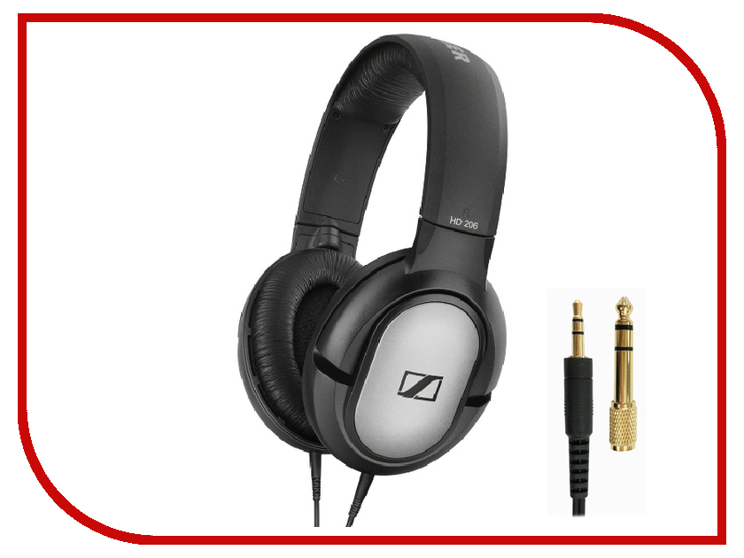 все цены на Sennheiser HD 206 Black онлайн