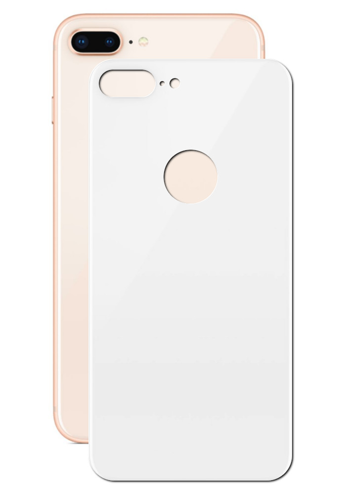 Аксессуар Защитное стекло LuxCase для APPLE iPhone 8/7 Plus 3D Back White 77705 Аксессуар Защитное стекло LuxCase для APPLE iPhone 8/7 Plus 3D Back White 77705