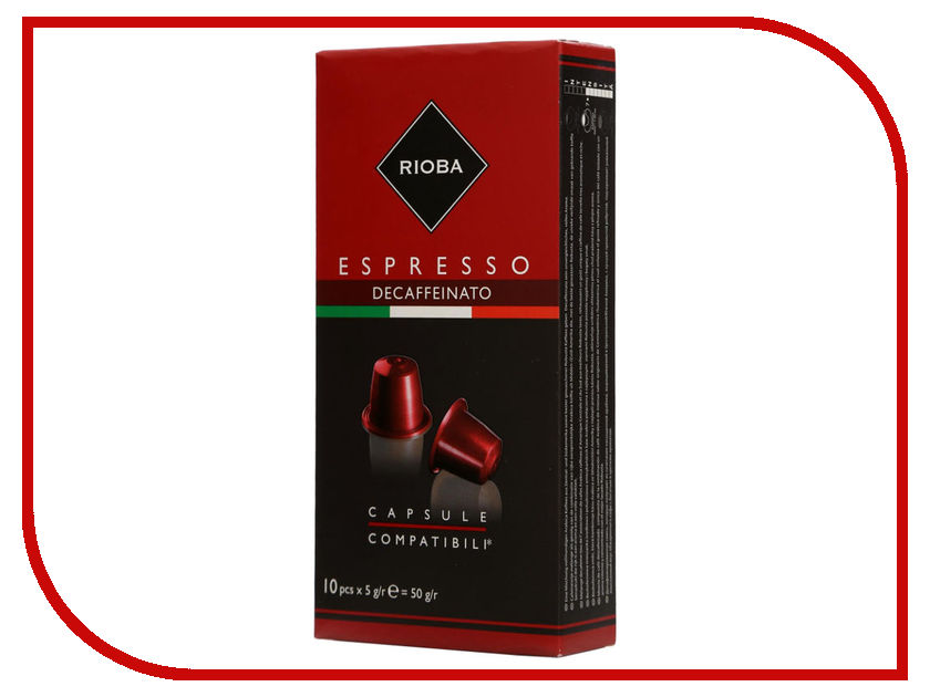 где купить Капсулы Rioba Espresso Decaffeinato 10шт по лучшей цене