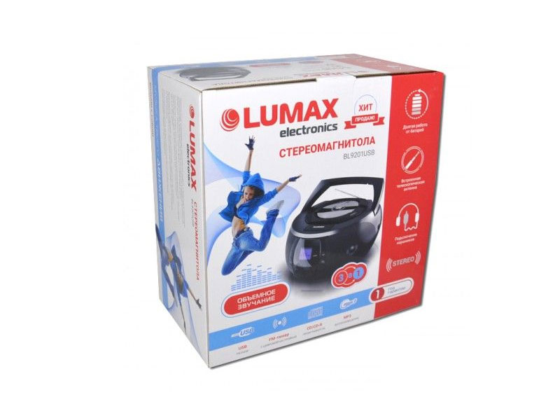 Магнитола Lumax BL9201USB