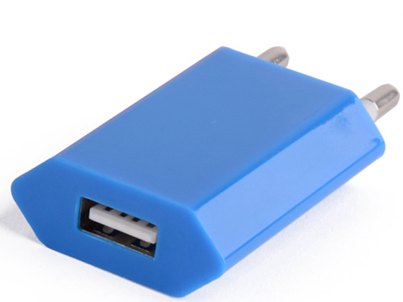 Зарядное устройство Liberty Project USB 1А SM000324 Blue