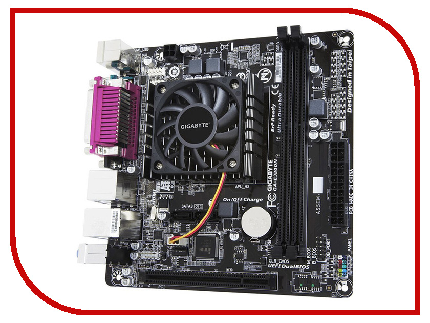 все цены на Материнская плата GIGABYTE GA-E3800N (rev. 1.x) онлайн
