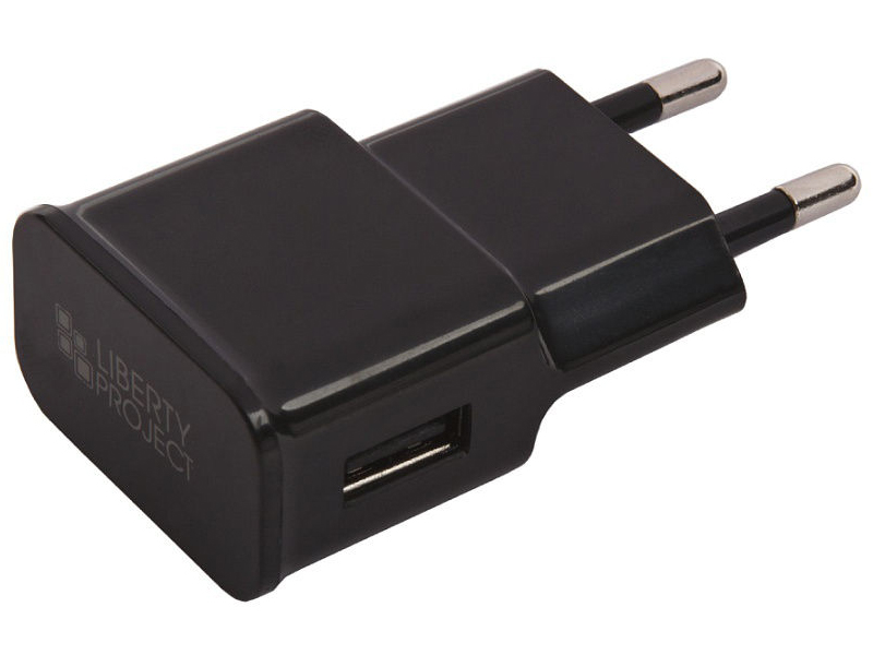 Зарядное устройство Liberty Project USB USB-Type-C 2.1A Black 0L-00032730