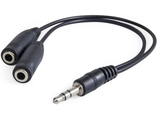 Аксессуар Lumax 3.5 STEREO MALE -2x3.5 FEMALE 0.1m AH__0064