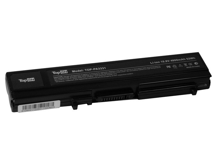  Аккумулятор TopON TOP-PA3331 4800mAh for Toshiba Satellite Pro M30 / M35 Series