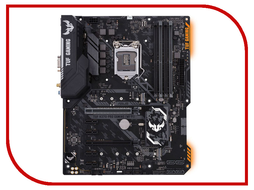 все цены на Материнская плата ASUS TUF H370-PRO GAMING онлайн