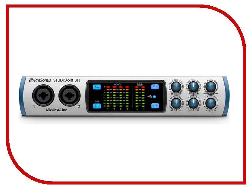 все цены на Аудиоинтерфейс PreSonus Studio 68 онлайн