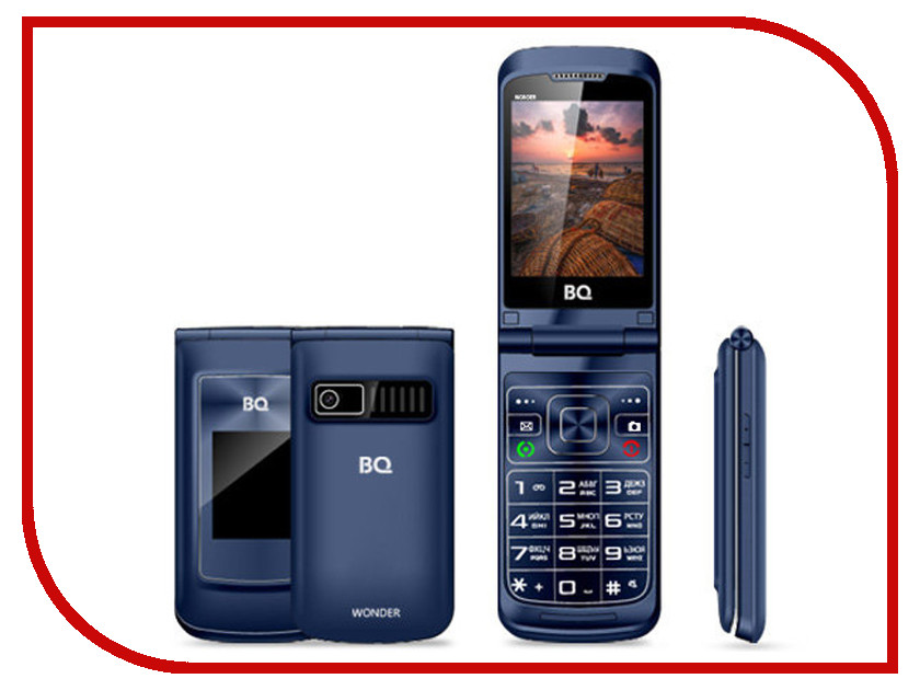все цены на Сотовый телефон BQ BQ-2807 Wonder Blue онлайн