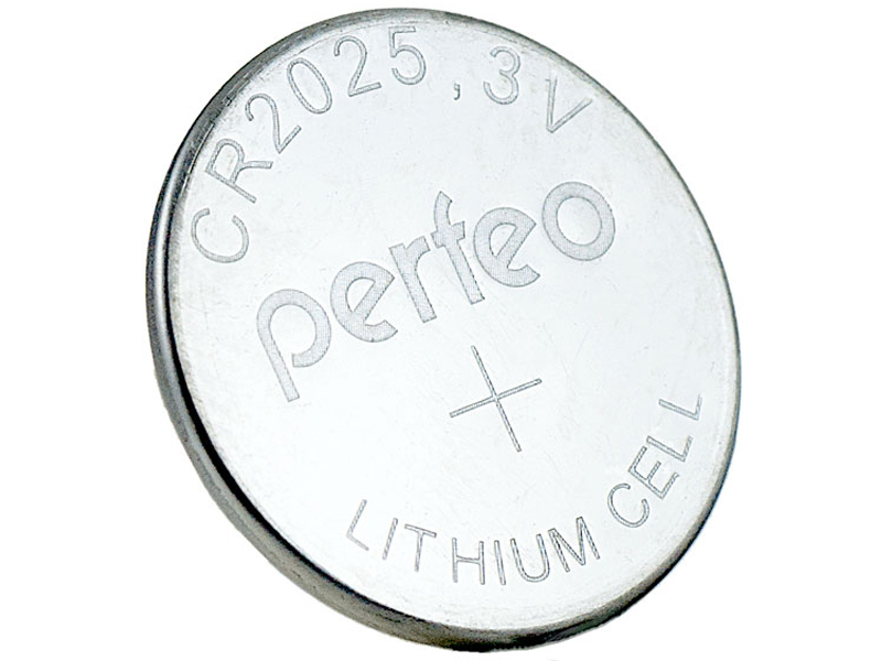 Батарейка Perfeo CR2025/5BL Lithium Cell (5 штук)