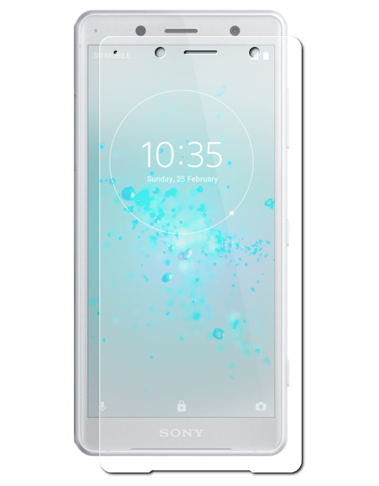 Аксессуар Защитное стекло Sony Xperia XZ2 Onext 3D Transparent 41609