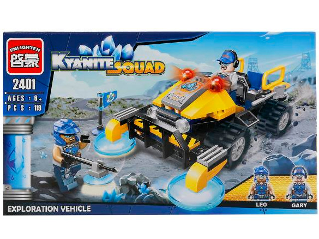 Конструктор Enlighten Brick Машина с фигурками 119 дет. 253421