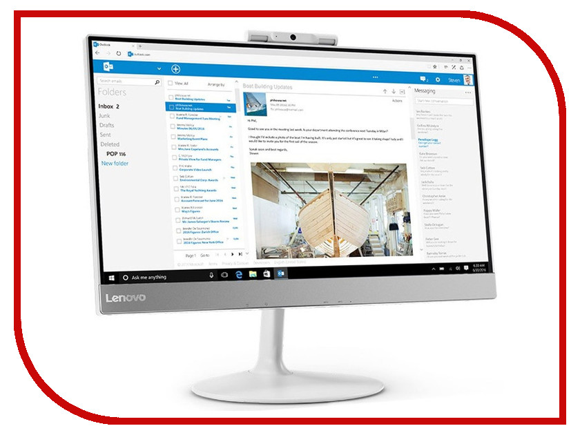 Моноблок Lenovo V410z 10R60004RU (Intel Core i3-7100T 3.4 GHz/4096Mb/500Gb/DVD-RW/AMD Radeon 530 2048Mb/Wi-Fi/21.5/1920x1080/DOS), V410z
Моноблок Lenovo V410z 10R60004RU (Intel Core i3-7100T 3.4 GHz/4096Mb/500Gb/DVD-RW/AMD Radeon 530 2048Mb/Wi-Fi/21.5/1920x1080/DOS), V410z