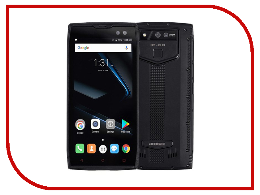 все цены на Сотовый телефон DOOGEE S50 6/64GB Black онлайн