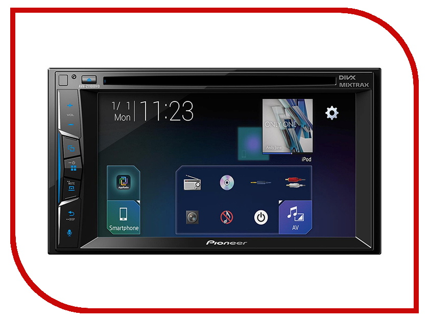 все цены на Автомагнитола Pioneer AVH-Z1100DVD онлайн