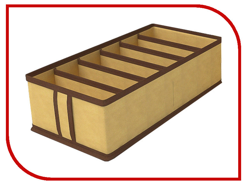 Аксессуар Чехол для нижнего белья Cofret 35x16x10cm 6 ячеек 1424