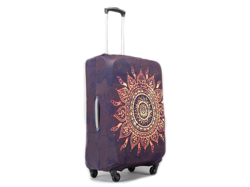 фото Чехол для чемодана сима-ленд солнце размер 20 black 2825995