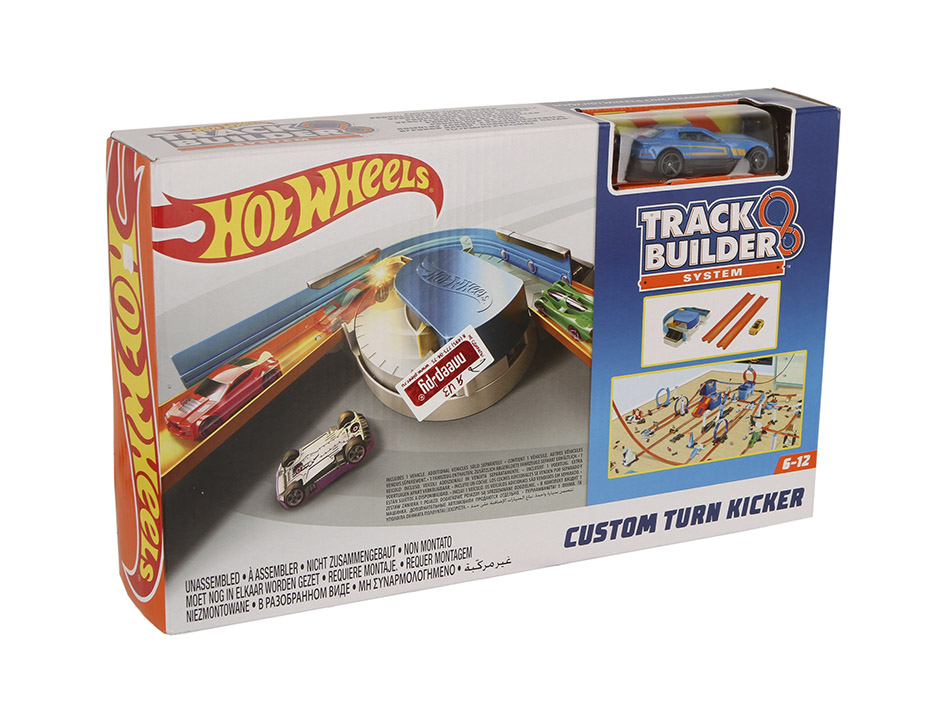 Автотрек Mattel Hot Wheels Конструктор трасс: базовый набор с машинкой DNH84