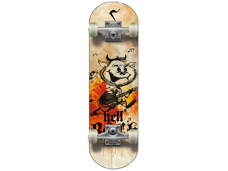Скейт Спортивная Коллекция SC Hellboy JR Mini-board
