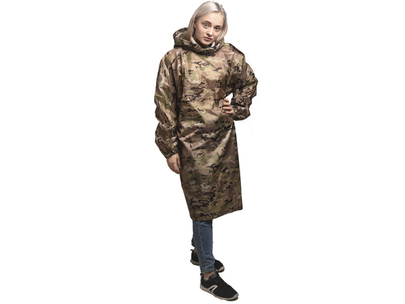 Плащ-дождевик Русский дождевик Артик р.40-50 Multicam
