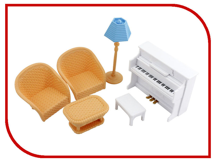 Игра ABtoys Счастливые друзья Мебель для гостиной PT-00453