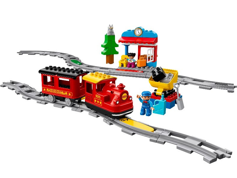 Конструктор Lego Duplo Поезд на паровой тяге 10874