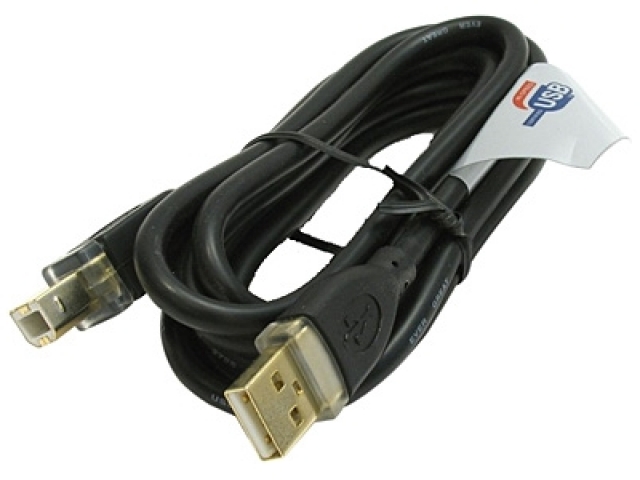 Hama Аксессуар Hama USB A-B (m-m) 1.8 m Black 46771