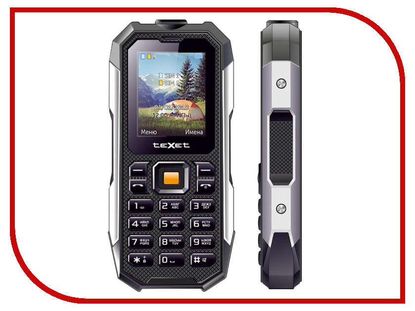 все цены на Сотовый телефон teXet TM-518R Black онлайн