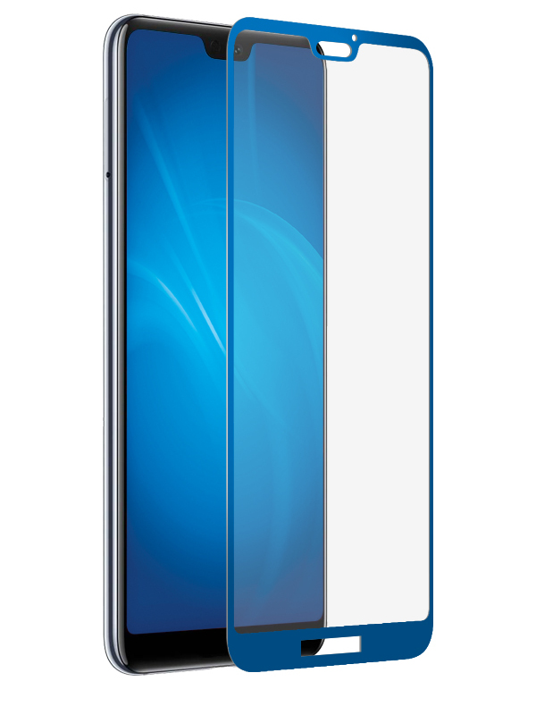 Аксессуар Защитное стекло Zibelino для Huawei P20 Lite TG Full Screen 0.33mm 2.5D Dark Blue ZTG-FS-HUA-P20LT-BLU