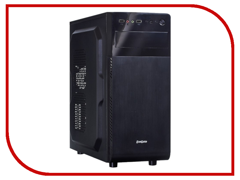 все цены на Корпус ExeGate XP-326 500W Black онлайн