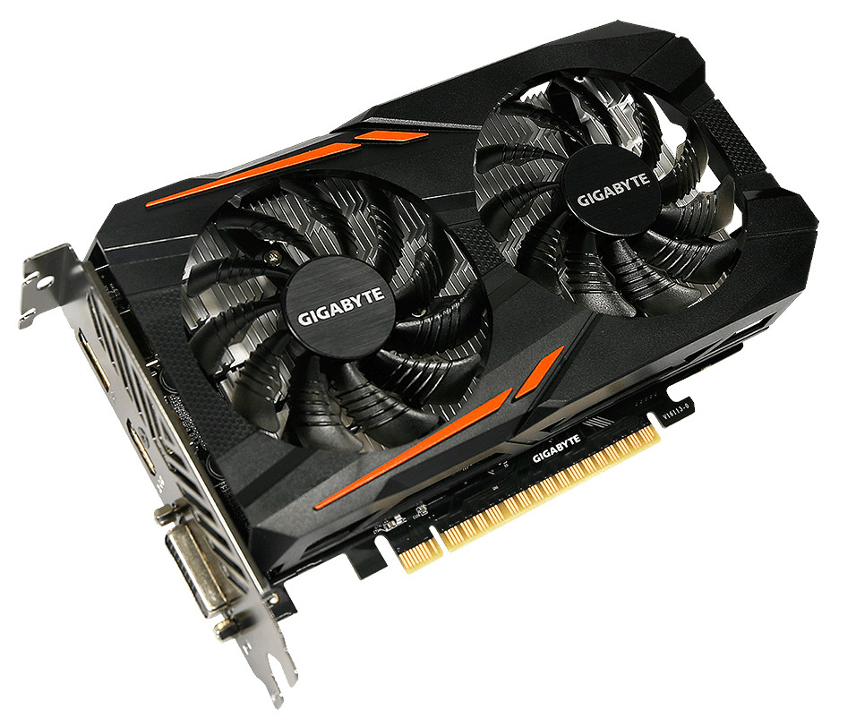 Видеокарта GigaByte GeForce GTX 1050 1417Mhz PCI-E 3.0 3072Mb 7008Mhz 96 bit DVI HDMI DP HDCP GTX 1050 OC 3G GV-N1050OC-3GD Видеокарта GigaByte GeForce GTX 1050 1417Mhz PCI-E 3.0 3072Mb 7008Mhz 96 bit DVI HDMI DP HDCP GTX 1050 OC 3G GV-N1050OC-3GD