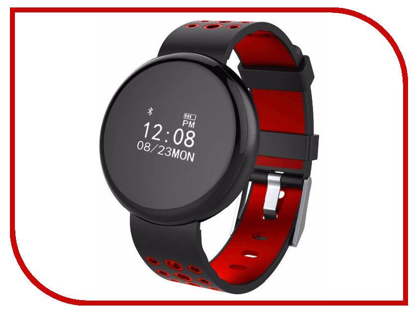 все цены на Умный браслет ZDK i8 Red-Black онлайн