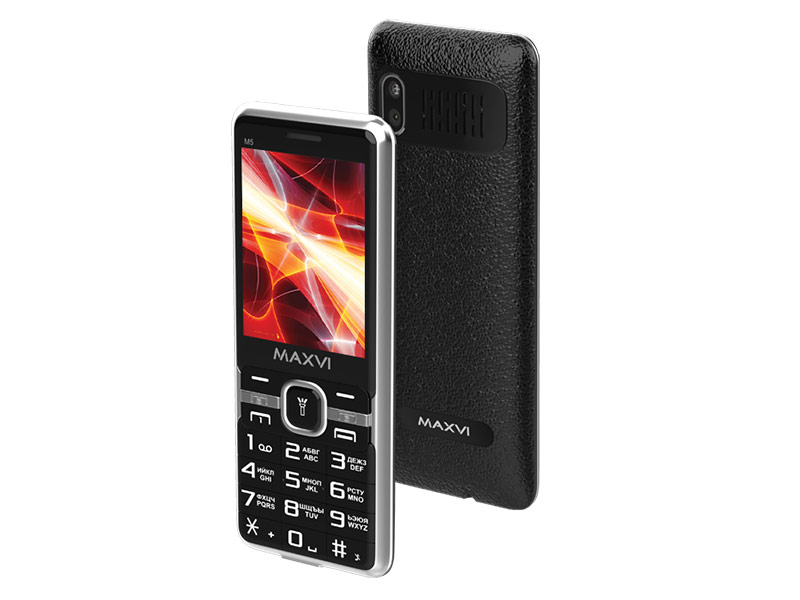 Сотовый телефон Maxvi M5 Black