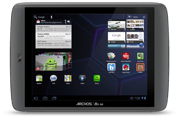 Archos 80 G9 Tablet Turbo 1.5GHz - 16Gb 502036 ARM Cortex-A9 1.5 GHz/1024Mb/16Gb/Wi-Fi/Bluetooth/Cam/8.0/1024x768/Android