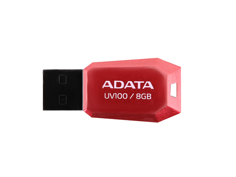 A-Data 8Gb - A-Data UV100 Classic Red AUV100-8G-RRD
