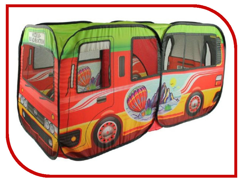 Игрушка Shantou Gepai Палатка Автобус Москва-Владивосток M7046
