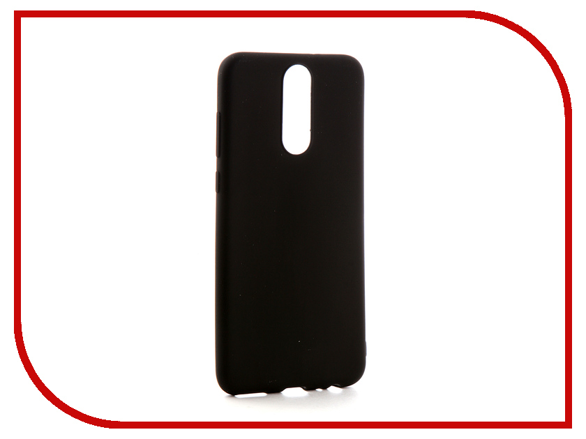 Аксессуар Чехол-накладка для Huawei Nova 2i Gecko Silicone Black S-GESKA-HAW-NOVA-2I-BL смартфон huawei nova 2i blue
